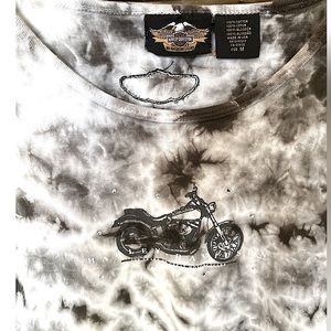 🔥🔥🔥Harley Davidson Vintage 100 Anniversary Shirt Embellished with Rhinestones